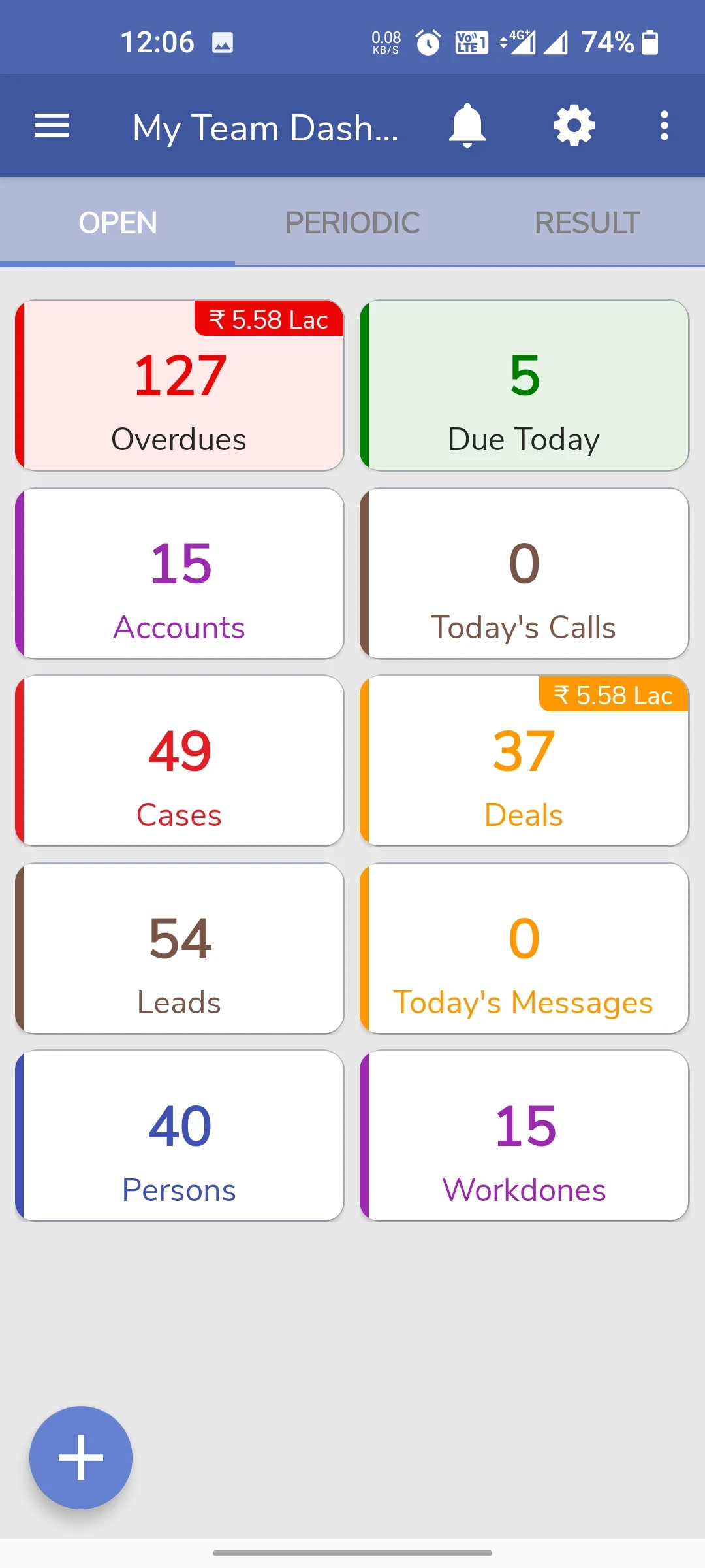 Sangam Mobile CRM screenshot